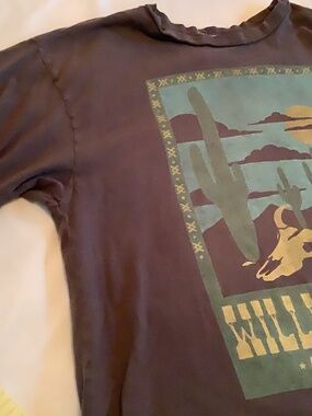 Free People Willie Nelson oversized t shirt